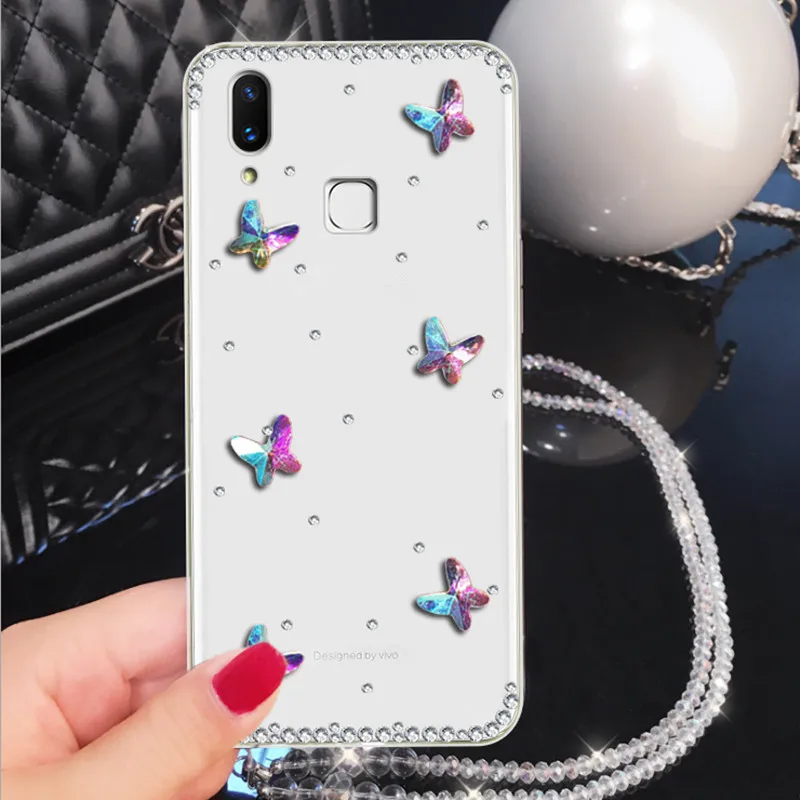 Чехол для huawei nova 3E чехол P20 мобильного телефона с бриллиантами и стразами Huawei pro lite