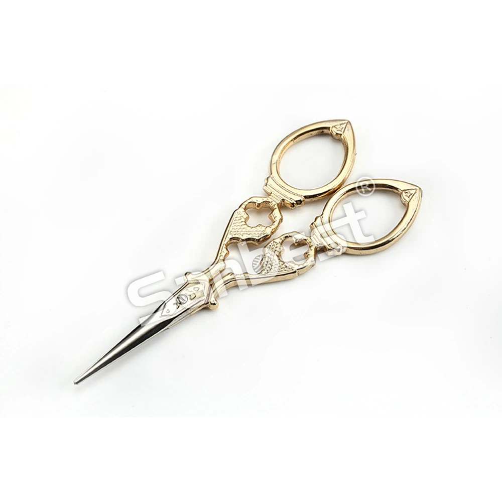 Sanbest практичная Вышивка крестом ножницы антикварная Европейская вышивка шитьё