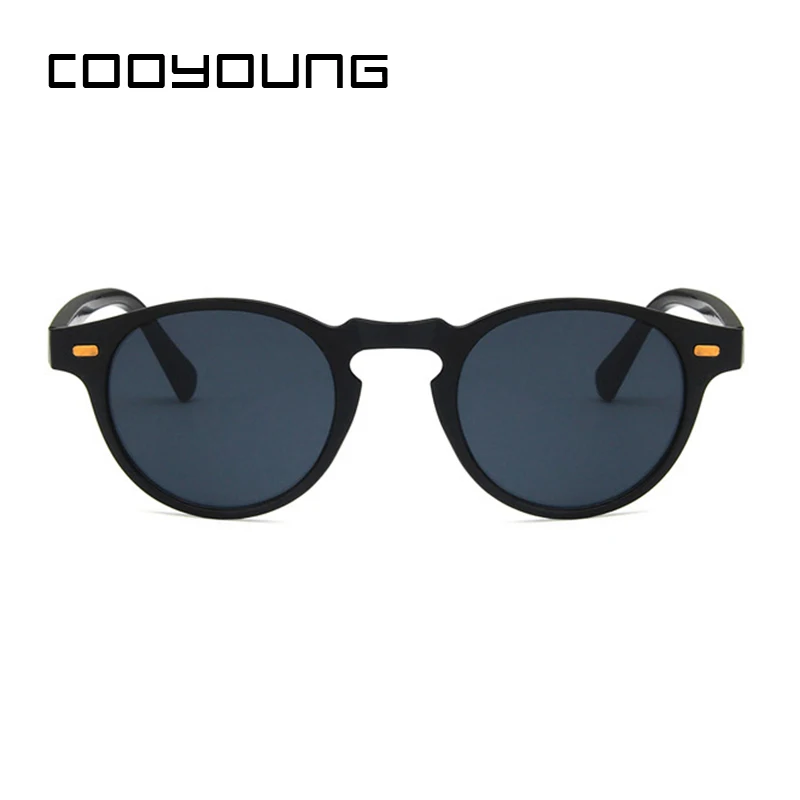 COOYOUNG новые высококачественные брендовые дизайнерские Круглые Солнцезащитные
