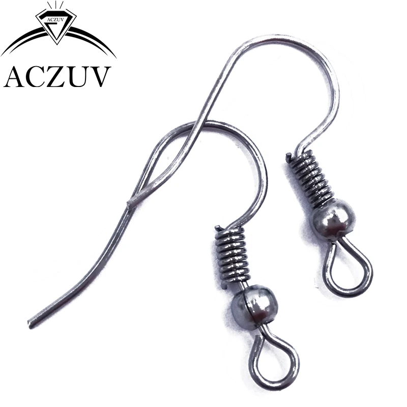 2000 шт с бисером и серьга-пружина крючки для ушей фурнитура ювелирные аксессуары