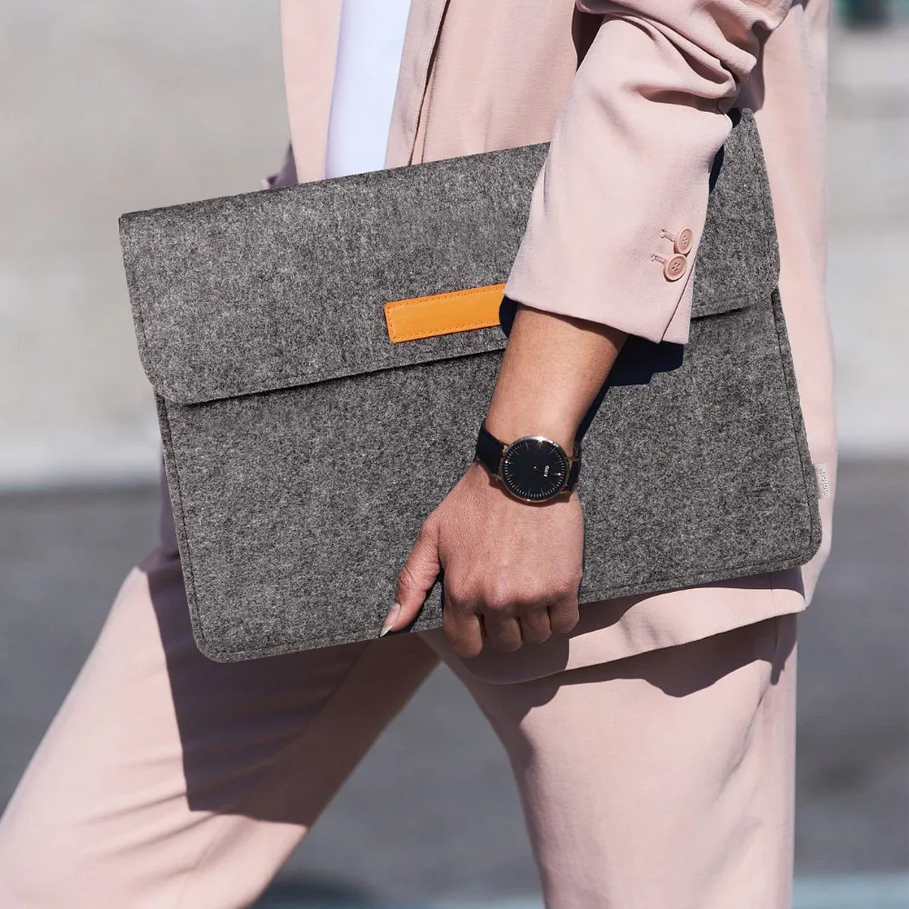 

Tablet Felt Sleeve pouch bag for iPad Pro 11'2018'/10.5''Pro/9.7 Air/Galaxy Tab
