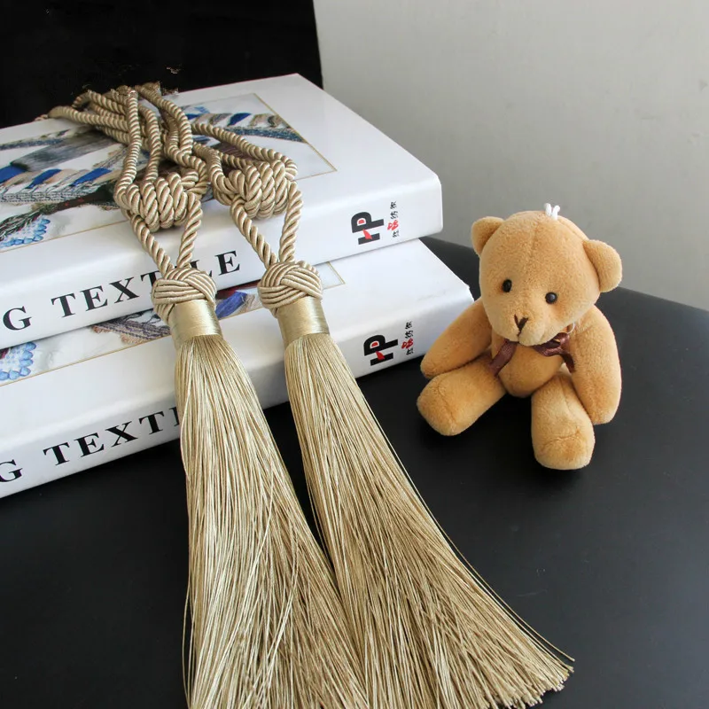 Застежки для штор 2 шт. кисточки бахромы аксессуары подвешивания ремня занавески