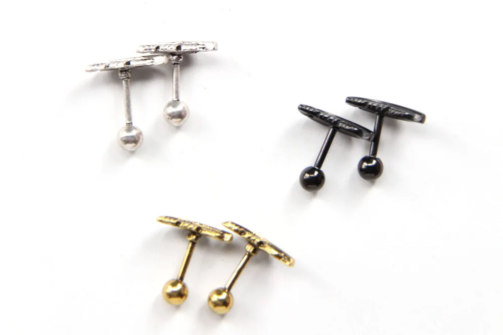 2 шт./партия милый лист серьги Надеваемые На Ушной Хрящ Пирсинг уха Oreja 16 г