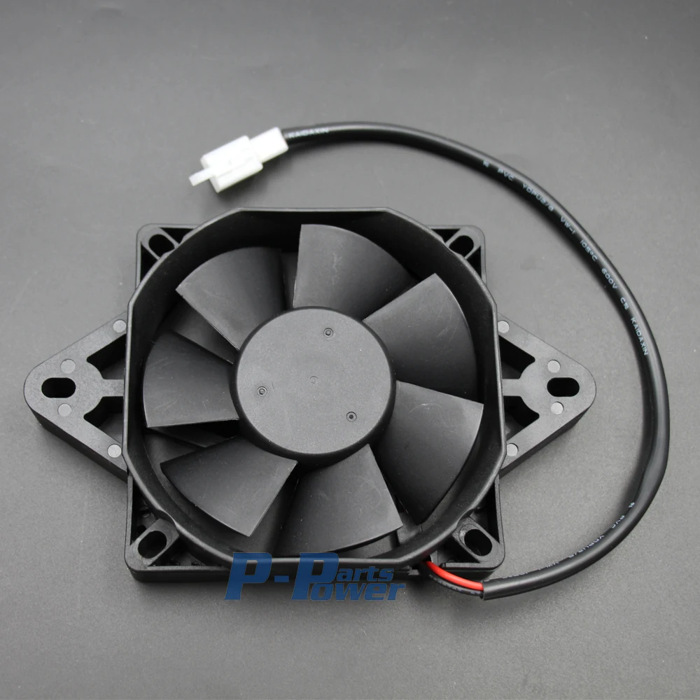 12 Volt Electric Engine Cooling Fan Radiator For Honda Kawasaki Suzuki Motorcycle ATV MX BLACK new | Автомобили и мотоциклы