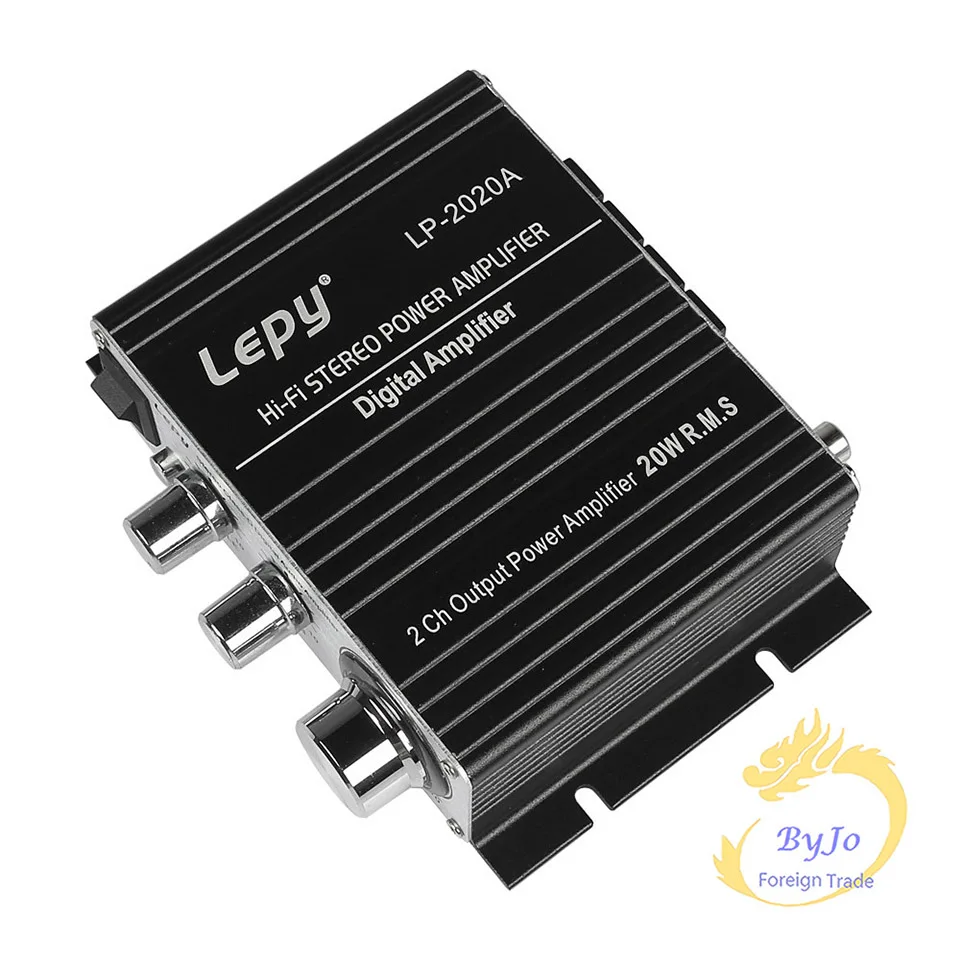 Lepy LP 2020A HiFi цифровые мини Аудио Стерео усилители 20Wx2 домашний автомобильный