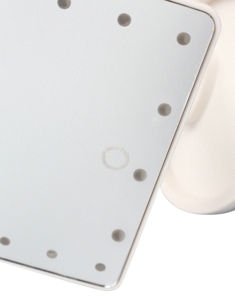 Светодиодное зеркало для макияжа с сенсорным экраном профессиональное