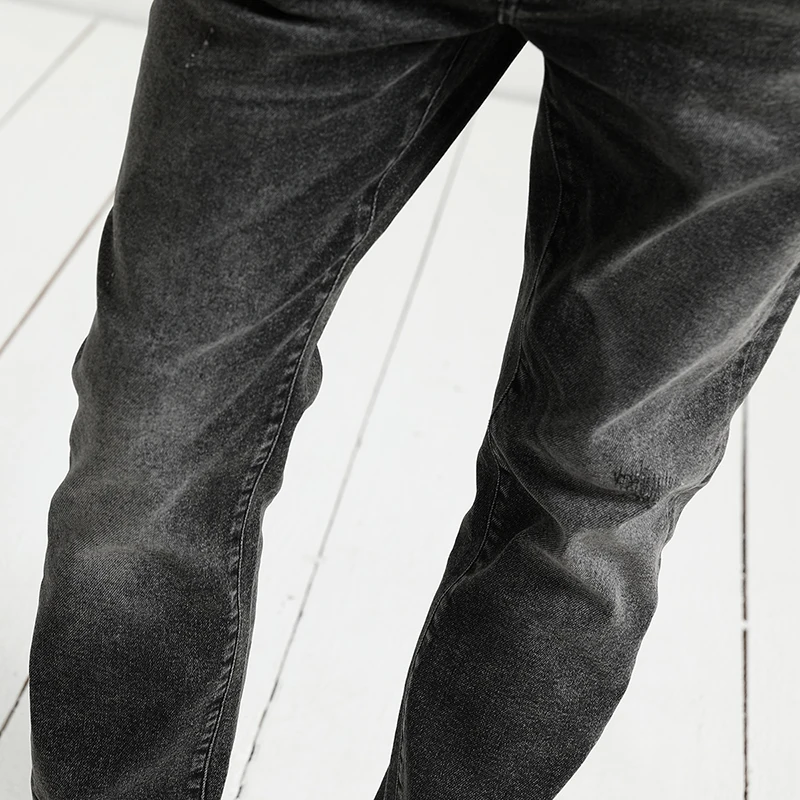 Мужские классические повседневные джинсы SIMWOOD демисезонные джинсовые брюки 2019