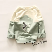 2016 spring autumn t shirts children clothing baby girls long sleeved t shirt baby boys casual tee kids pullover 2 7y