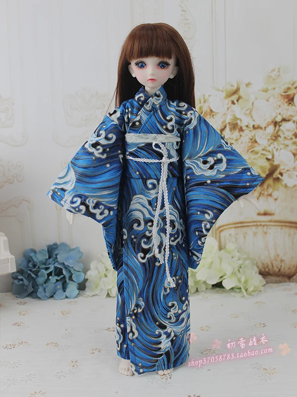 

1/6 1/4 1/3 scale BJD Japanese yukata kimono clothes set accessories for BJD/SD doll,Not included doll,shoes,wig and other A0325