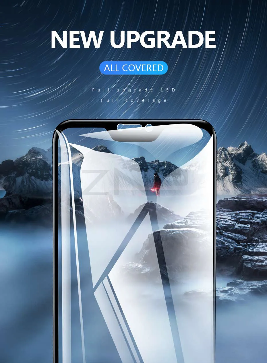 ZNP 2 шт 15D закаленное стекло для Xiaomi Redmi 7 6 Pro 6A 5A 5 Plus Note 4 полное покрытие защита экрана на Redmi Note 4X стеклянная пленка