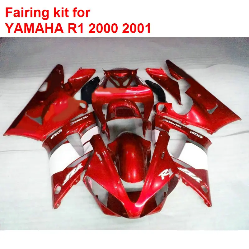Обтекатели из АБС-пластика высокого качества для Yamaha YZFR1 2000 2001 комплект