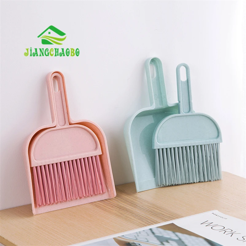JiangChaoBo мини-совок подметать сковородку пластиковый поддон совок бытовой небольшой метла пылесборник