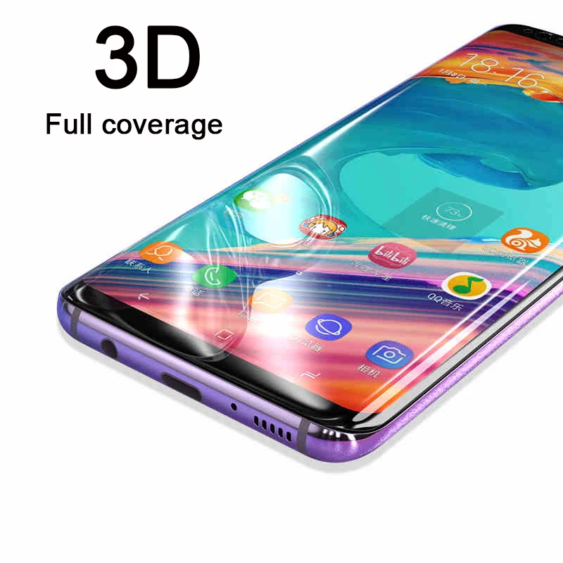 3D протектор для samsung Galaxy S10 Plus Защитная пленка для samsung S10 Lite S10e S 10 e s10plus s10lite не закаленное стекло
