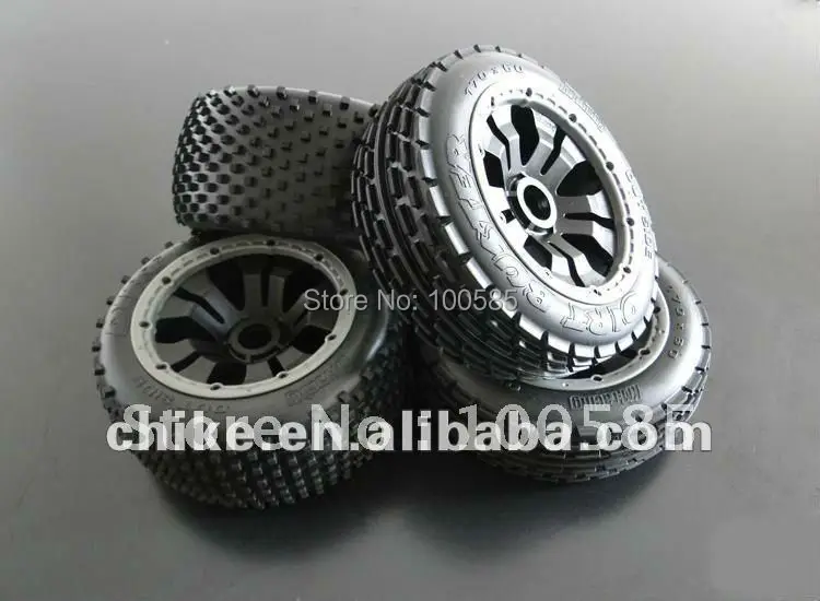 Новое поступление 1/5 весы Baja 5B Внедорожные колеса и шины x 4 шт. для hpi km rv baja 5b
