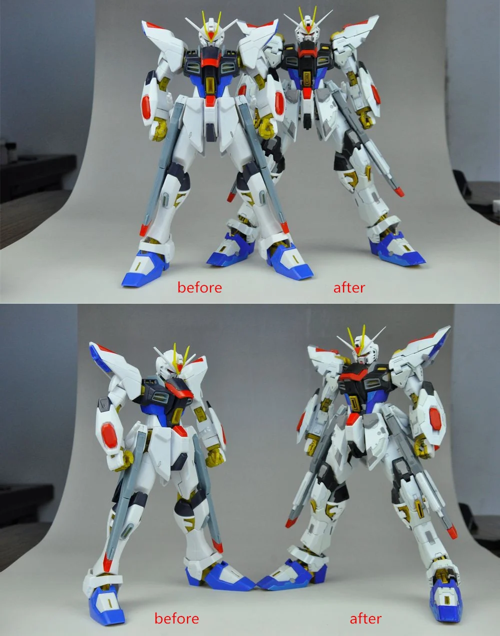 Guaishou изменения частей для Bandai 1/100 mg ZGMF-X20A удар СВОБОДА GUNDAM | Игрушки и хобби