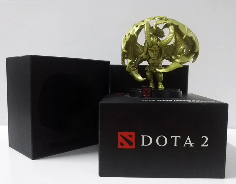 5 шт./компл. Золотая фигурка Dota 2 из игры душевая гвардия тишина король лейоритный