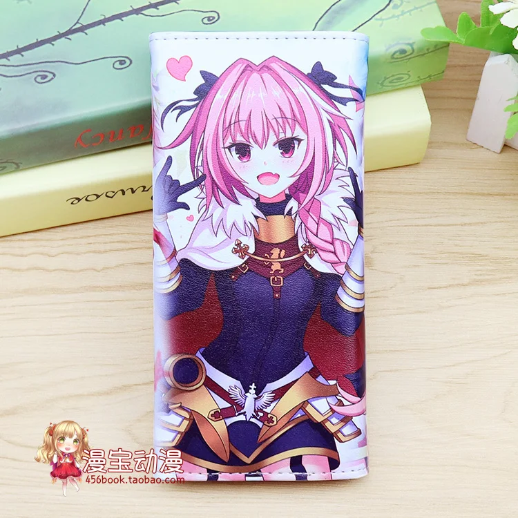 Кошелек с героями мультфильмов Fate zero/Fate stay night для мальчиков и девочек студентов