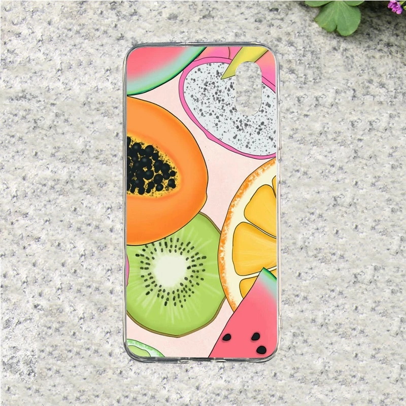 fruit Phone Case Cover For xiaomi mi 4 5 6 8 4i 4c 5x 6s 6x A1 5s Plus max 2 3 note mix Soft PU Shell | Мобильные телефоны и