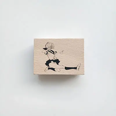 A6 Серия Strange girl Деревянный штамп DIY Ремесло Деревянные и резиновые штампы для скрапбукинга канцелярские товары Скрапбукинг Стандартный штамп - Цвет: A6