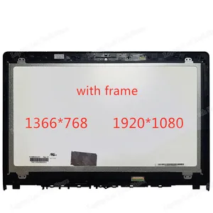 original 15 6 lcd touch screen digitizerbezel assembly for lenovo flex 3 15 15d 3 1570 3 1580 n156bge ea2 80r4 free global shipping