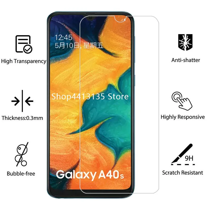 Закаленное стекло для samsung m10 m20 m30 m40 2 шт.|Защитные стёкла и плёнки телефонов| |