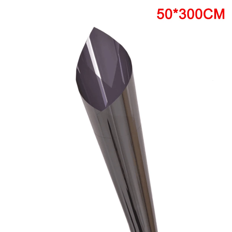 style 1 50CMX300CM Новая односторонняя Солнечная пленка с термоконтролем анти-пленка для окна для защиты от УФ-лучей для домашнего офиса - Цвет: style 1 50CMX300CM