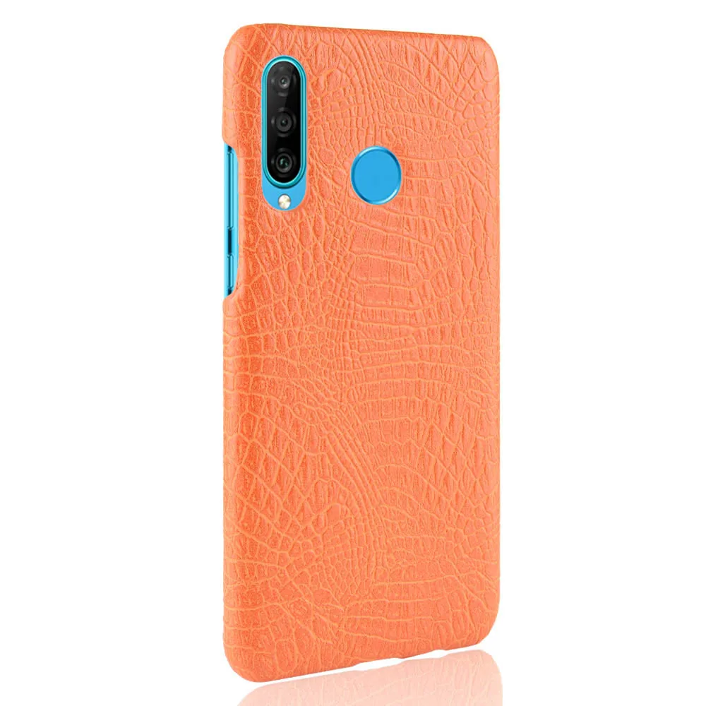 SUBIN Новый чехол для Huawei P30 lite/Nova 4E Роскошная крокодиловая кожа Обложка на заднюю