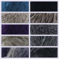sales 1 ball x50g color optional hand woven mohair 50silk and 50 cashmere yarn 29022 29031