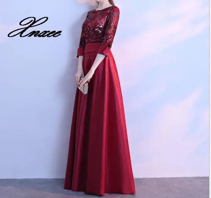 Блестящее вечернее платье до пола с блестками винтажные золотистые официальные