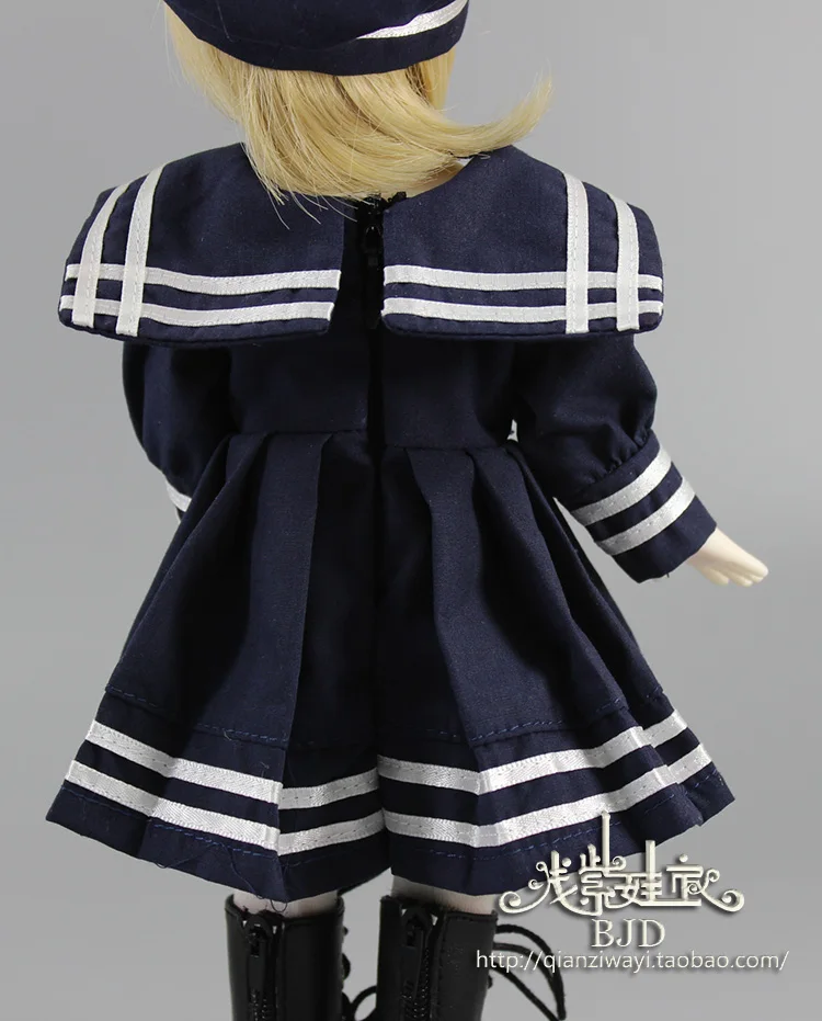 Одежда и аксессуары морского костюма для куклы BJD/SD масштаба 1/6, 1/4 и 1/3. Не включает в себя обувь, парик и куклу 573.