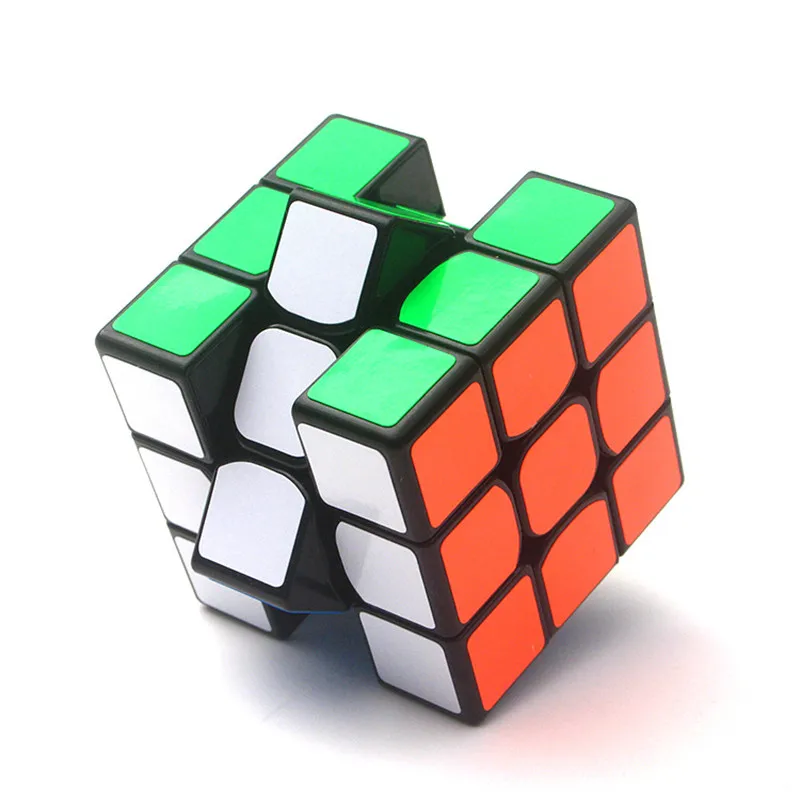 Новые 3 x3x3 шесть цвет Интеллектуальный Магический кубик конкурс скорость