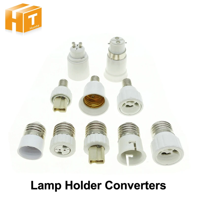 Патроны для ламп GU10 / G4 G9 MR16 B22 E14 to E27 цоколь лампы.|e27 led light bulb|lamp homee27 lamp base |