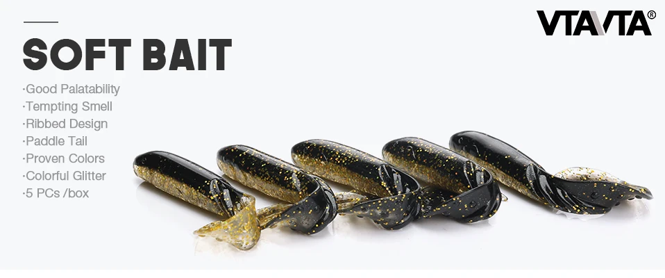 TREHOOK 5 шт./лот мягкие приманки для рыбалки Shad 7 см 2,4 г Easy Shiner силиконовая приманка искусственная червь приманка Воблер для ловли рыбы