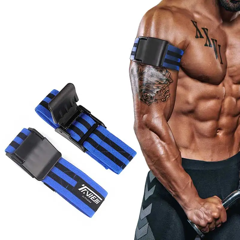 

Bodybuilding Arm Blaster Leg Occlusion Blood Flow Restriction Training Resistance Bands Kaatsu Straps Gym Fitness Equipment