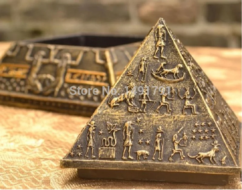 Украшение Египетская тема фотогроб статуя мамы Фараон саркофаг древний