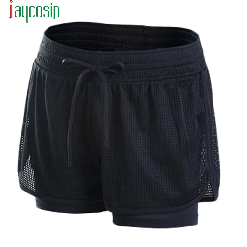 2019 JAYCOSIN NEW Women's Sports Shorts Anti Emptied Short Pants for Gym and Outdoor Fitness Body 40# | Женская одежда