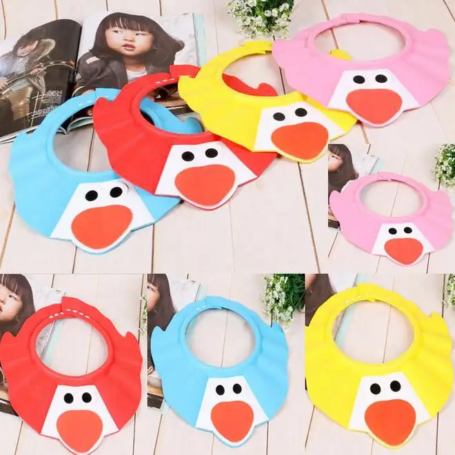 Безопасная шапочка для шампуня, шапочка для ванны, мягкая защитная шапочка для детей, шапочка для душа, Tonsee ss1832