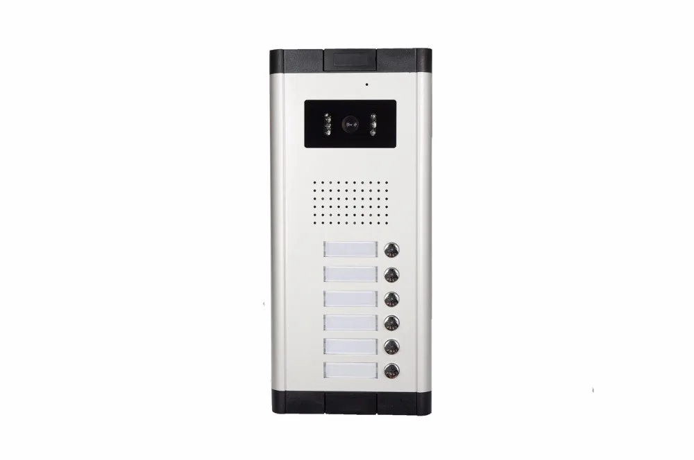 Домофон Yobang проводной видеодомофон с цветной кнопкой 6 мониторов для домов|door phone