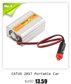 CATUO 800 Вт Автомобильный Аудио проводной усилитель сабвуферный динамик установочный комплект 14GA кабель питания 60 ампер держатель предохранителя для Sedan SUV 4WD