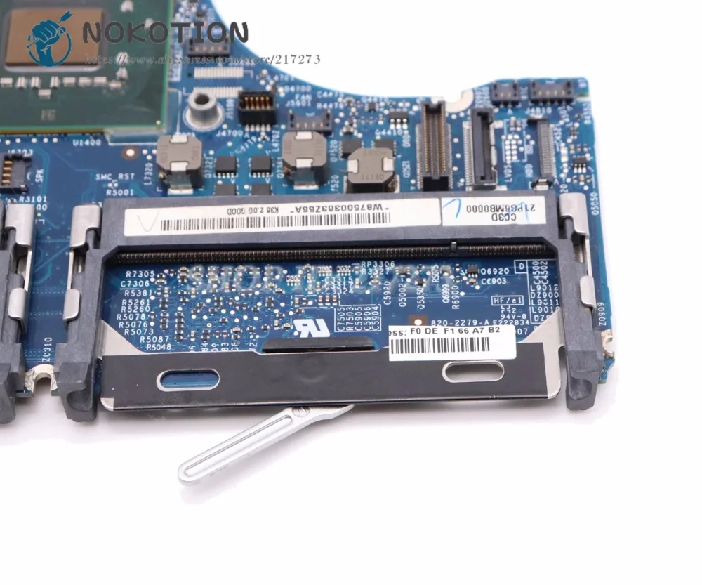 Материнская плата NOKOTION для ноутбука MacBook pro A1181 2008 год T7300 2,00 Ghz 965GM 820-2279-A