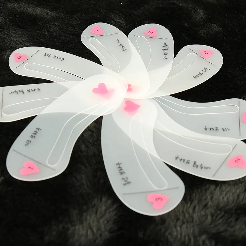 Threading Aid: карточка для бровей инструмент бровей/натуральная Thrush 3 шт. |