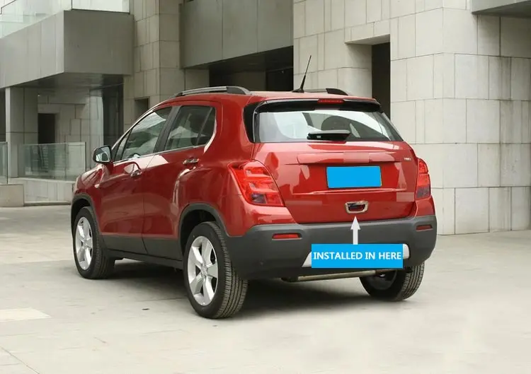 Хромированные чехлы на ручки багажника для Chevrolet TRAX Opel Mokka аксессуары автомобиля