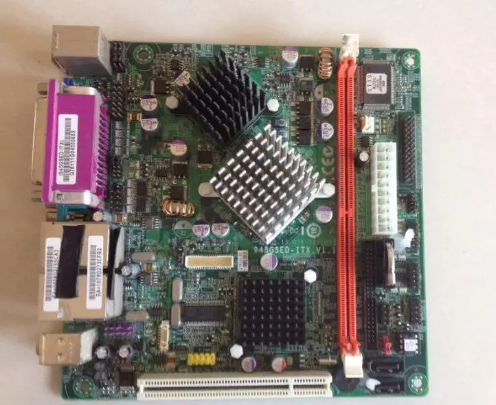 945GSED-ITX V1.1Board автомобильный Промышленный контроль POS наличные отремонтированные