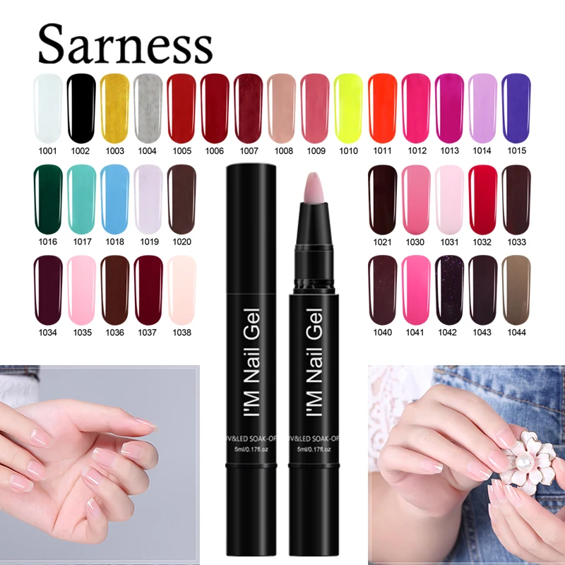Sarness Top Base Coat необходимые гель лаки 5 мл полупостоянные впитывающие УФ для