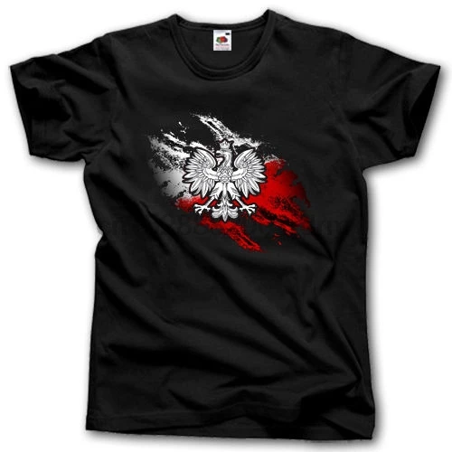 Polsk WALCZACA PATRIOTYCZNE футболка S XXXL новейший Топ модные стильные мужские футболки 100%