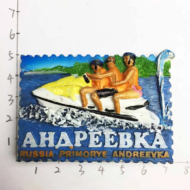 Yalta, Primorsky Krai, Russia Souvenir magnet stickers Refrigerator stickers