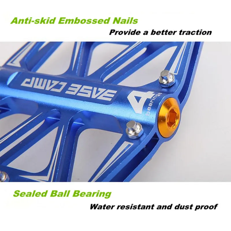 Ультралегкие алюминиевые велосипедные педали противоскользящие горные