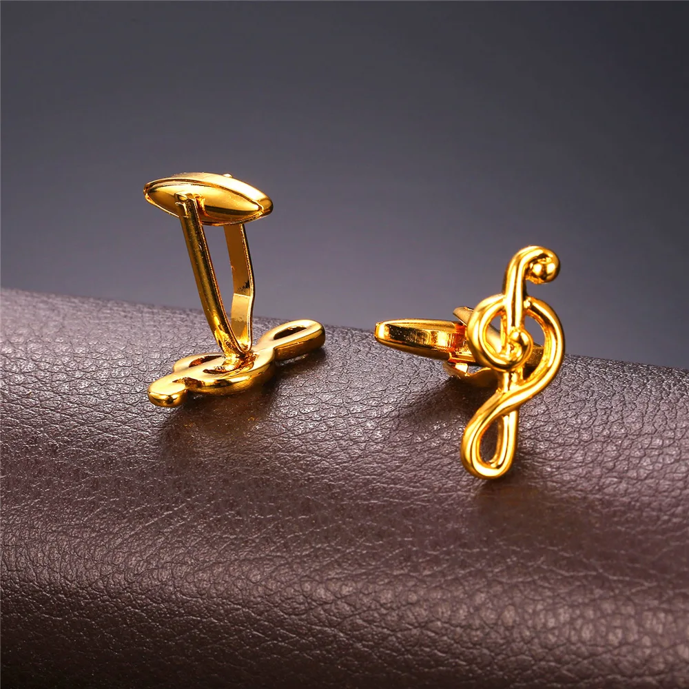 Запонки для музыкальных нот мужчин запонки с музыкальными нотами дизайнерские