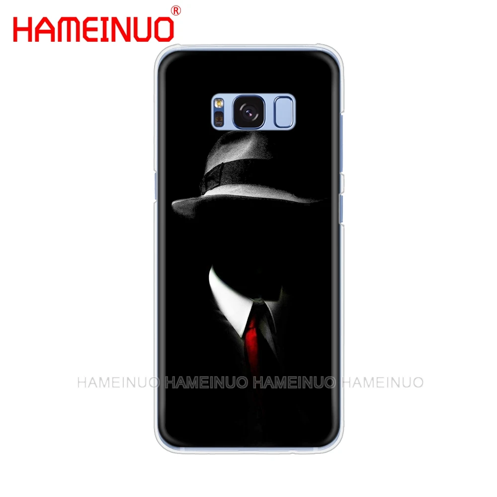 Чехол для мобильного телефона HAMEINUO Dark Suit Mystery Man чехол Samsung Galaxy S9 S7 edge PLUS S8 S6 S5 S4 S3 MINI