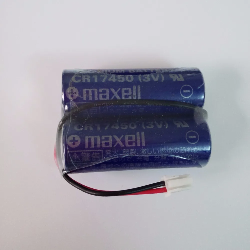 2 упаковки CR17450 2CR17450 3V 2600mah литиевая батарея PLC Промышленный контроль литий ионный